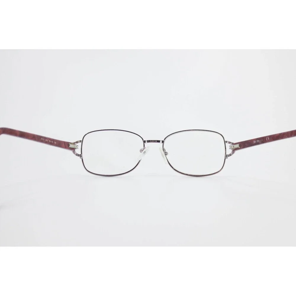 Sferoflex 2572 489 Lavender Purple Burgundy Marbled Eyeglasses Frames 52-16-135